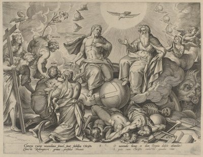 Laatste Oordeel door Hieronymus Wierix