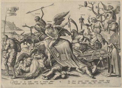 Ouderdom door Hieronymus Wierix
