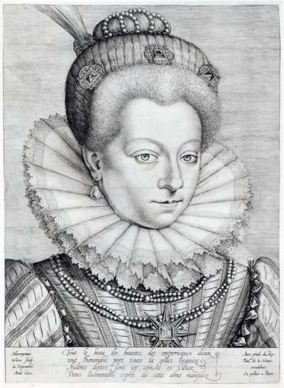 Portret van Catherine Henriette de Balzac d