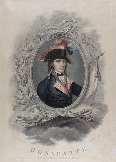 Napoleon I Bonaparte (1801) door Hilaire Ledru