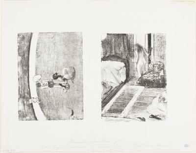 In het Fernando Cirque door Hilaire Germain Edgar Degas