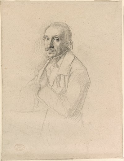 Auguste Degas door Hilaire Germain Edgar Degas