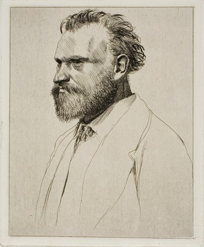 Edouard Manet, Portret op borstlengte door Hilaire Germain Edgar Degas
