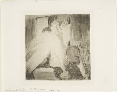 Het bad verlaten door Hilaire Germain Edgar Degas