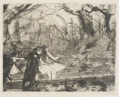 Op podium III door Hilaire Germain Edgar Degas