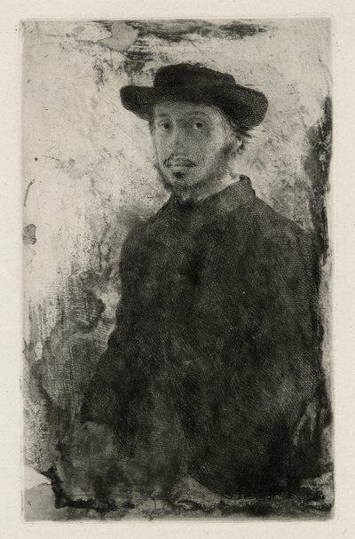 Zelfportret door Hilaire Germain Edgar Degas