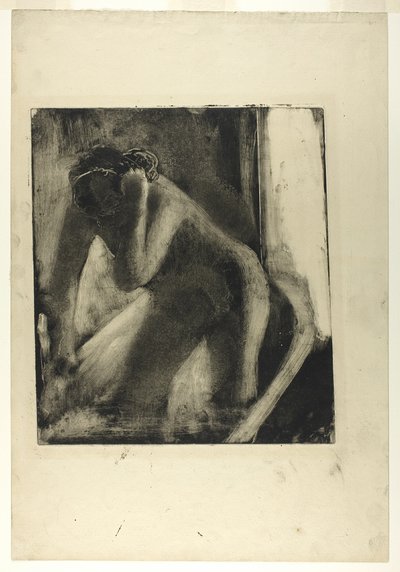Het bad door Hilaire Germain Edgar Degas