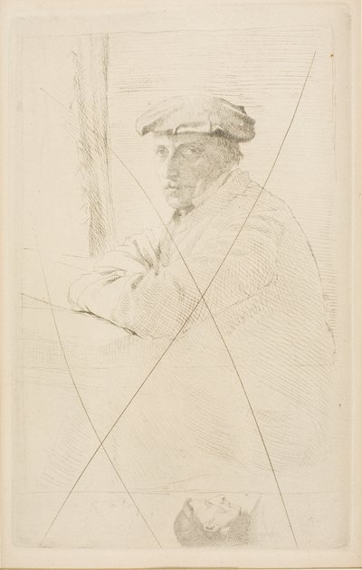De graveur Joseph Tourny door Hilaire Germain Edgar Degas