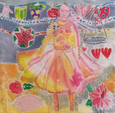 Fee met Harten en Bloemen, 2006 door Hilary Simon