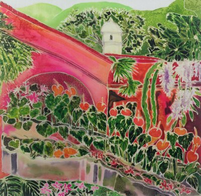 In onze tuin, Antigua door Hilary Simon