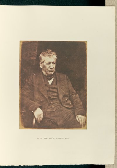 [Mr George Moon, Russell Mill]. door Hill and Adamson