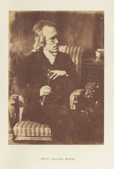 [Rev. John Julius Wood van Greyfriars, Edinburgh]. door Hill and Adamson