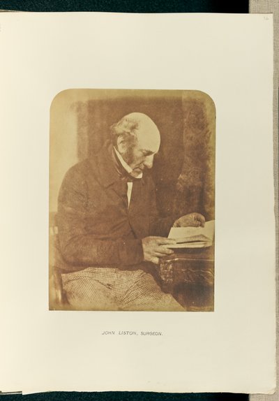 [Robert Liston]. door Hill and Adamson