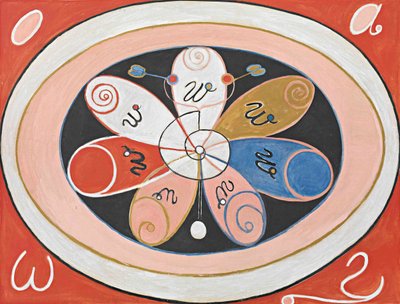 Evolutie, Nr. 15, Groep IV, De Zevenpuntige Sterren door Hilma af Klint