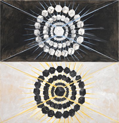 Groep IXSUW, nr. 8, De Zwaan, nr. 8, 1914-1915 door Hilma af Klint