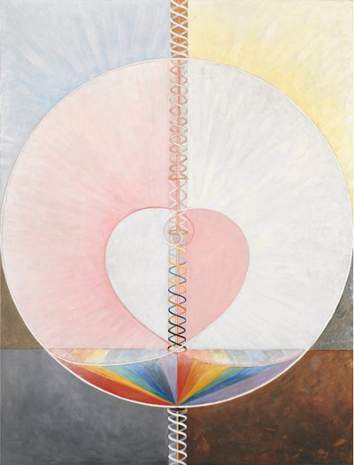 Groep IX/UW, nr. 25, De duif, nr. 1 door Hilma af Klint