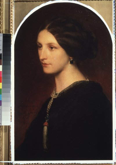 Portret van gravin Sophie Shuvaloff door Hippolyte Delaroche