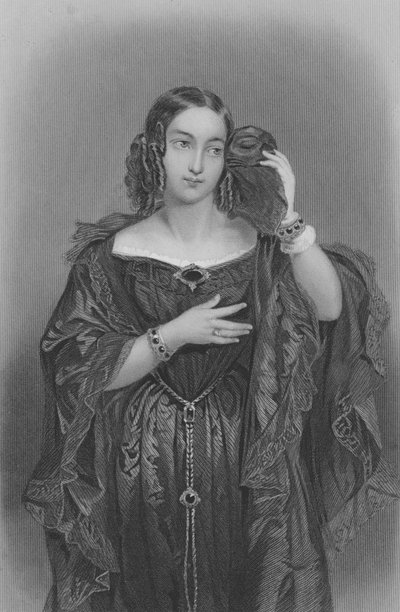Sontag, Anna door Hippolyte Delaroche