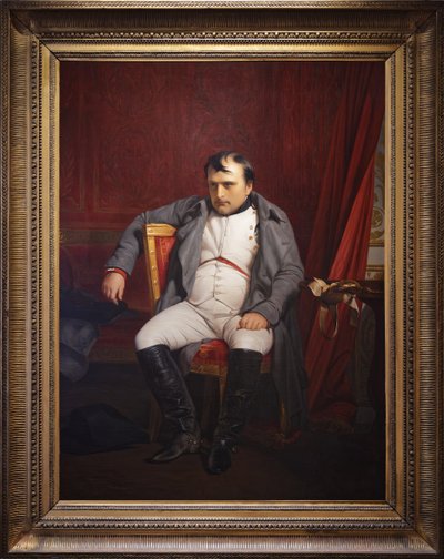 Napoleon I in Fontainebleau, 31 maart 1814 door Paul Delaroche