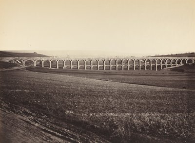 Arcades van de Brug over de Vanne, 1873 door Hippolyte Auguste Collard