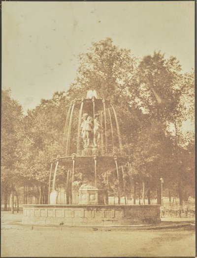 [Fontein van de Vier Jaargetijden door Jean-Auguste Barre]. door Hippolyte Bayard