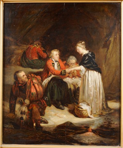 Edward in Schotland door Hippolyte Delaroche