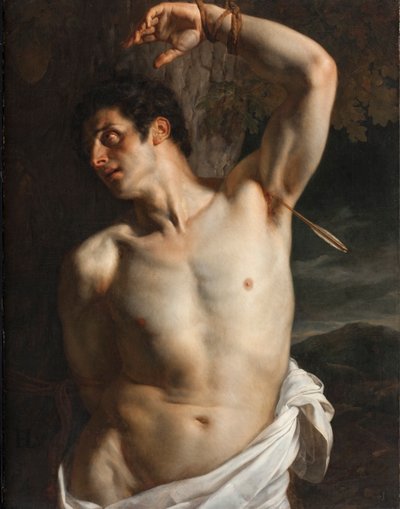 Sint Sebastiaan door Hippolyte Delaroche