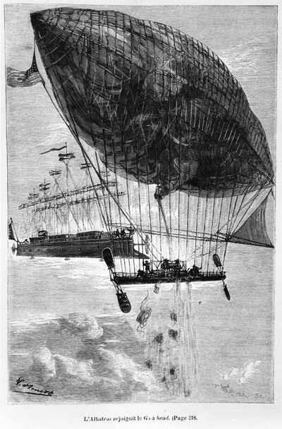 De Albatros en de Go-ahead, illustratie uit 