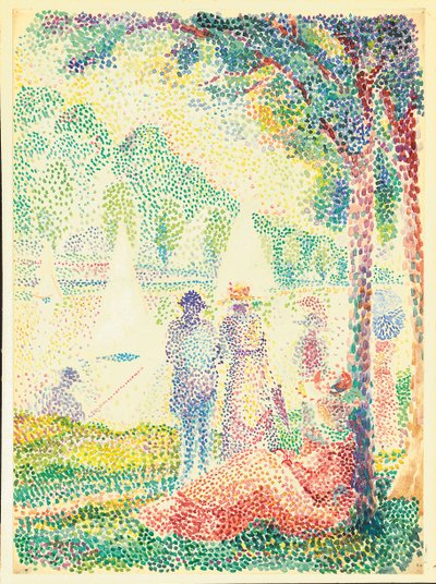 In het Park door Hippolyte Petitjean