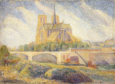 Notre Dame, c.1895 door Hippolyte Petitjean
