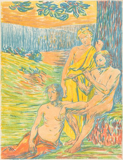 Pan IV (Arcadia) door Hippolyte Petitjean