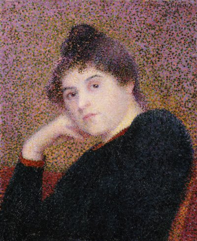 Portret van een vrouw, 1892 door Hippolyte Petitjean