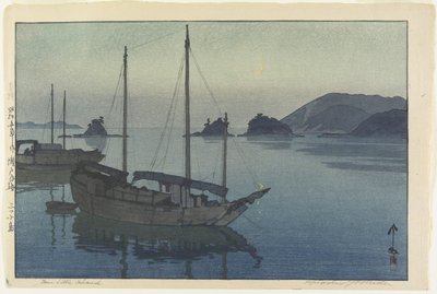 Drie Kleine Eilanden door Hiroshi Yoshida