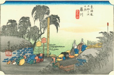 Fujikawa door Hiroshige