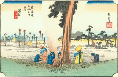 Hamamatsu door Hiroshige