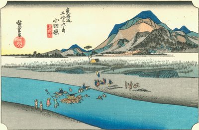 Odawara door Hiroshige