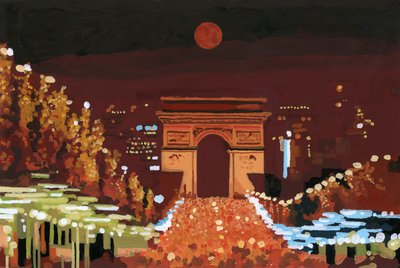 Arc de Triomphe en Champs Elysées 
