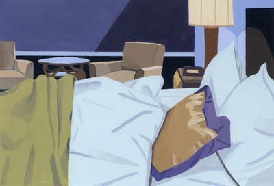 Hotel, slaapkamer, 2016 door Hiroyuki Izutsu