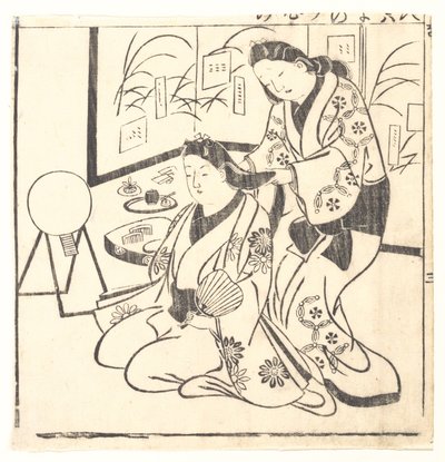  door Hishikawa Moronobu