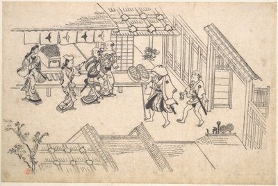  door Hishikawa Moronobu