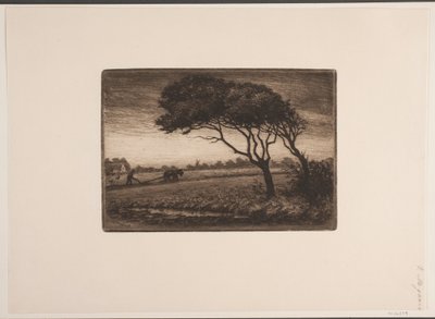 Herfstlandschap door Holger Valdemar Rasmussen Magaard