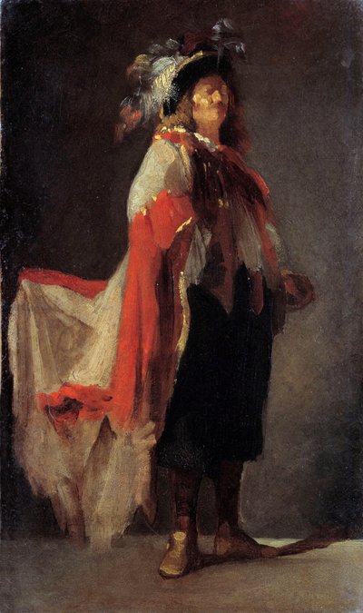 Een Musketier door Honoré Daumier