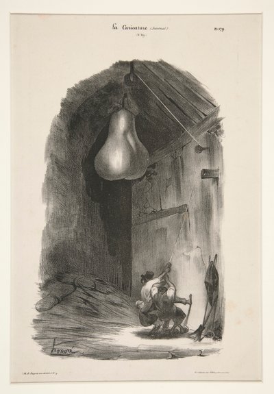 Ah! His ! door Honoré Daumier