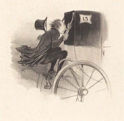 Ah! heel goed, ik ben er zeker van! ongelukkig... door Honoré Daumier