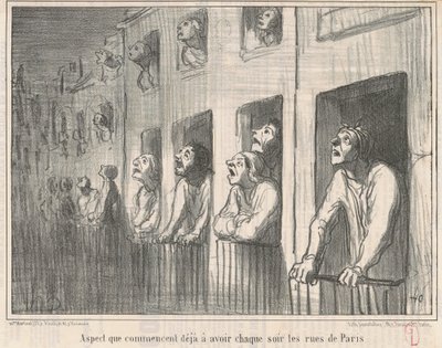 Aspect dat al begint te hebben door Honoré Daumier