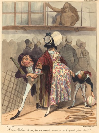 Bobonne... kijk er niet zo naar! door Honoré Daumier