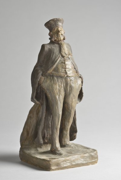 Karikatuur Portret van een Avocado - Beeldhouwwerk door Honore Daumier door Honoré Daumier