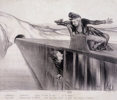 Cartoon van Daumier 