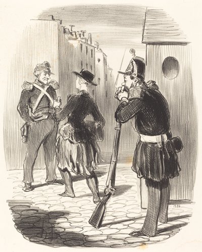 Ce satané Pigochard... door Honoré Daumier
