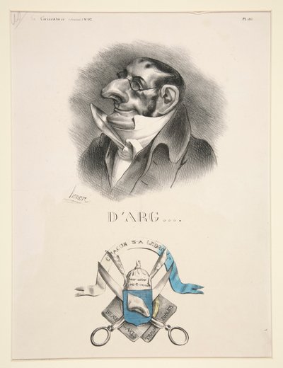 D door Honoré Daumier